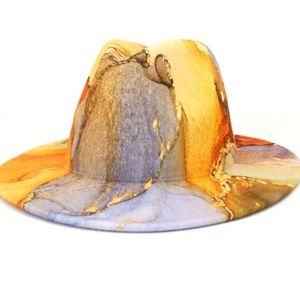 Golden Felt Fedora